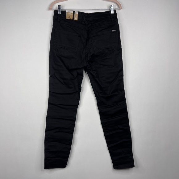 NWT prAna Oday Jean Regular Inseam in Black Out 6 High Rise Skinny #7418 - Picture 8 of 16